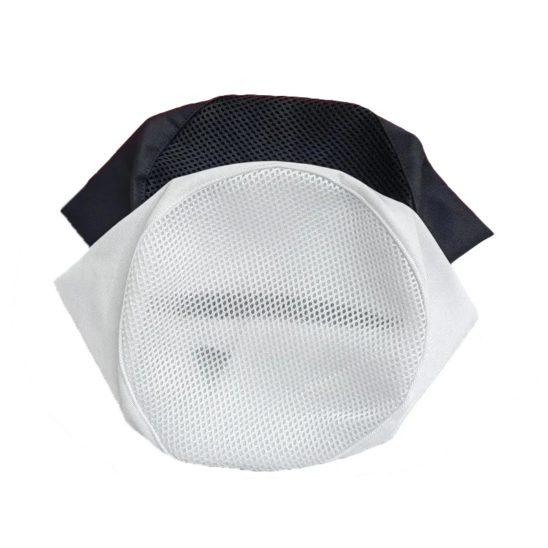 Mesh Top Thick Net Sushi Chef Cap Japanese Korean Style Cuisine Hats Catering kitchen Cook Hat Bakery Cafe Waiter Work Caps chef hat