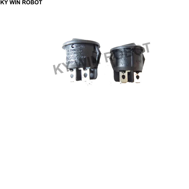 

2PCS/OTS Imported Taiwan R13 Round Boat Switch 4-pin 2-speed Rocker Warp Power Switch 6A