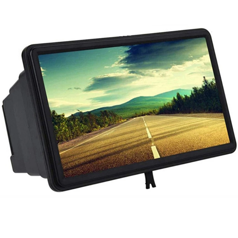 Universal Portable 3D Video Enlarge Smartphone Screen Magnifier Amplifier8.2inch