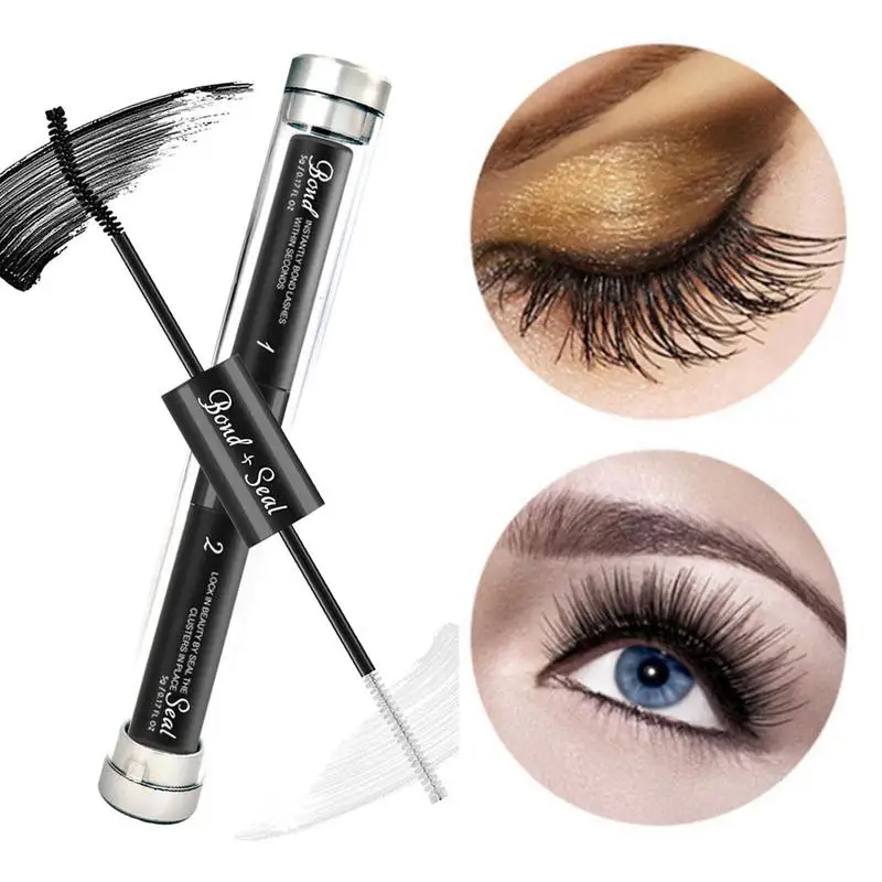 Lash Bond Clusters Cluster Lash Glue 5G Double Tube Lashes Glue Waterproof Lash Seal Lash Glue Bond Seal Per Ciglia Finte