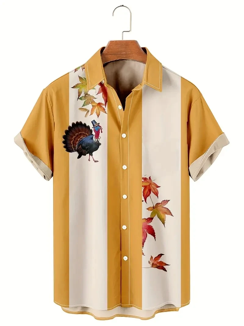 

Летние мужские и женские рубашки с коротким рукавом полосатые дизайн рисунок печать мода милые кнопочки кнопок