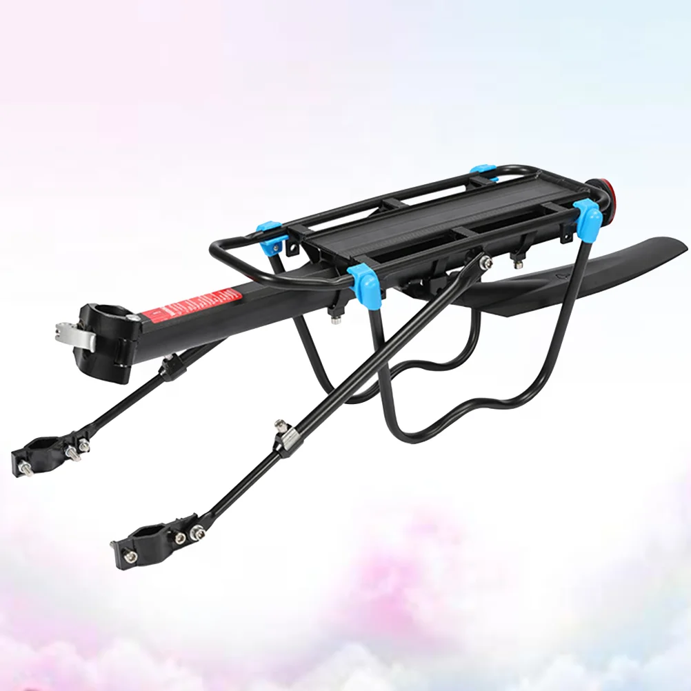 

Durable Bike Carrier Rack Back Stand Mountain Bike Cargo Rack Bike Rear Shelf Luggage Carrier for Outside Outdoor (with
