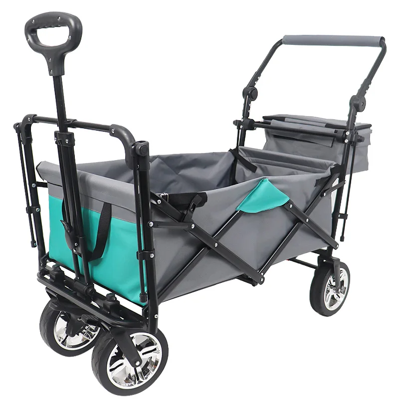 

Folding Outdoor Baby Stroller Wagon Garden Portable Hand for Shopping Beach Camping Sports