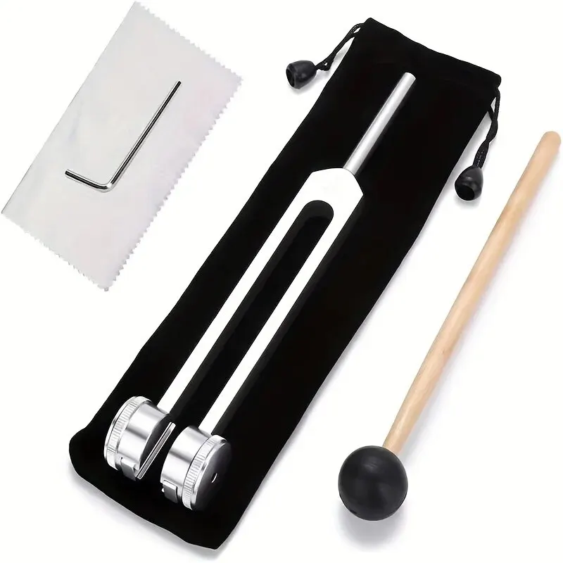 Miwayer 128 Hz Tuning Fork Set Weighted Bio-Acoustic Tuning Fork for Healing Chakra,Sound Therapy,Reliever Stress