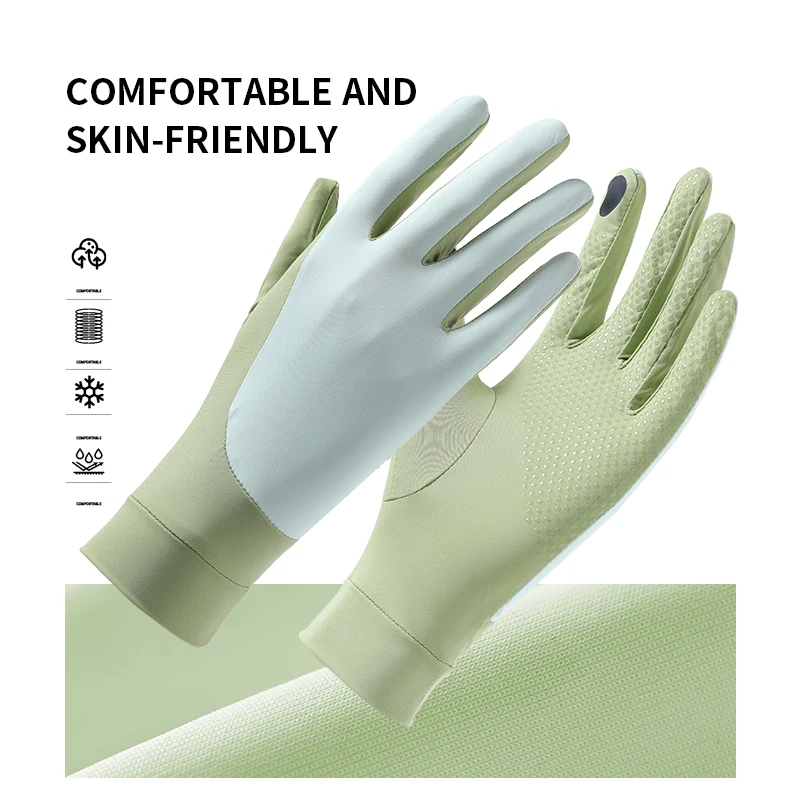 Driving Gloves Women for Sun UV Protection UPF 50+ Touchscreen Full Finger - 5