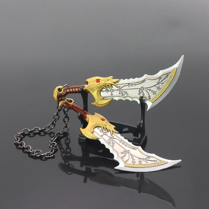 God of War Weapon Blade of Chaos Kratos The New Sword Metal Weapon Model Katana Sword Samurai Toy Anime Game Gift Toys for Boys cosplay sword,cosplay prop,laser sword,cosplay toy