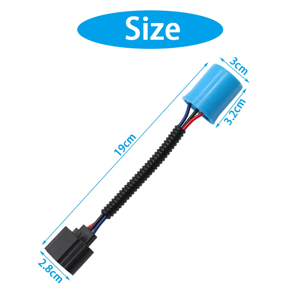 Socket Connector Plug Adapter 1pcs 9005/9006 9007 H4 H11 H13 Male to Female Conversion Wiring Harness For Headlight Fog Lights