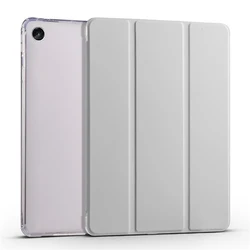 Soft Silicone Tablet Case with Pencil Holder, 10.6-inch for XiaoxinPad 2022 10.6 (Gray)