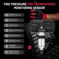 68249197AA 434MHz Tire Pressure Monitoring System TPMS Sensors Compatible for Jeep Cherokee(KL), 2014-2022 RAM 1500 - Image 2