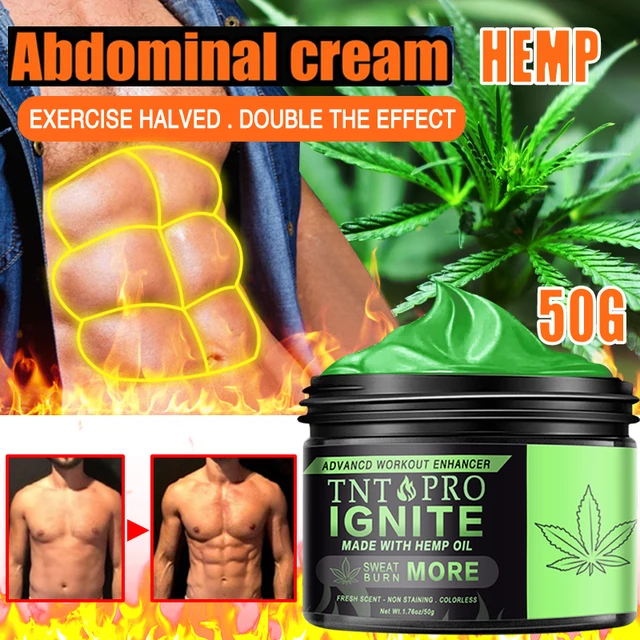 50gHEMP Fat Burning Cream Anti-cellulite Full Body Slimming Weight Loss Massaging Cream Leg Body Waist Effective Reduce Cream 5