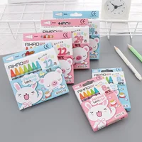 8/12/24 Color Set Wax Crayon Drawing Oil Pastels Kids Student Pencil Ellen Brook Cartoon Painting Art Gift 2