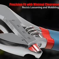Clé à molette universelle en plastique et acier au carbone, outils de réparation manuels pour atelier mécanique, clé de vélo de voiture 5