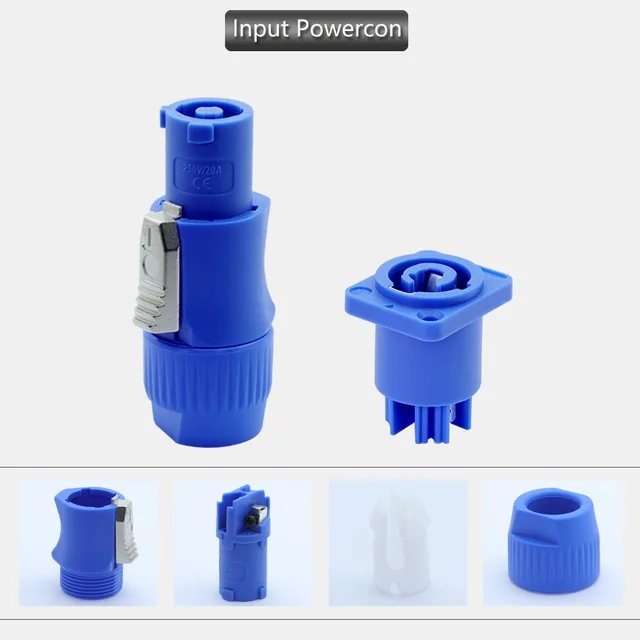 Speakon Connector Pin Male And Female Head Connectors Plug And