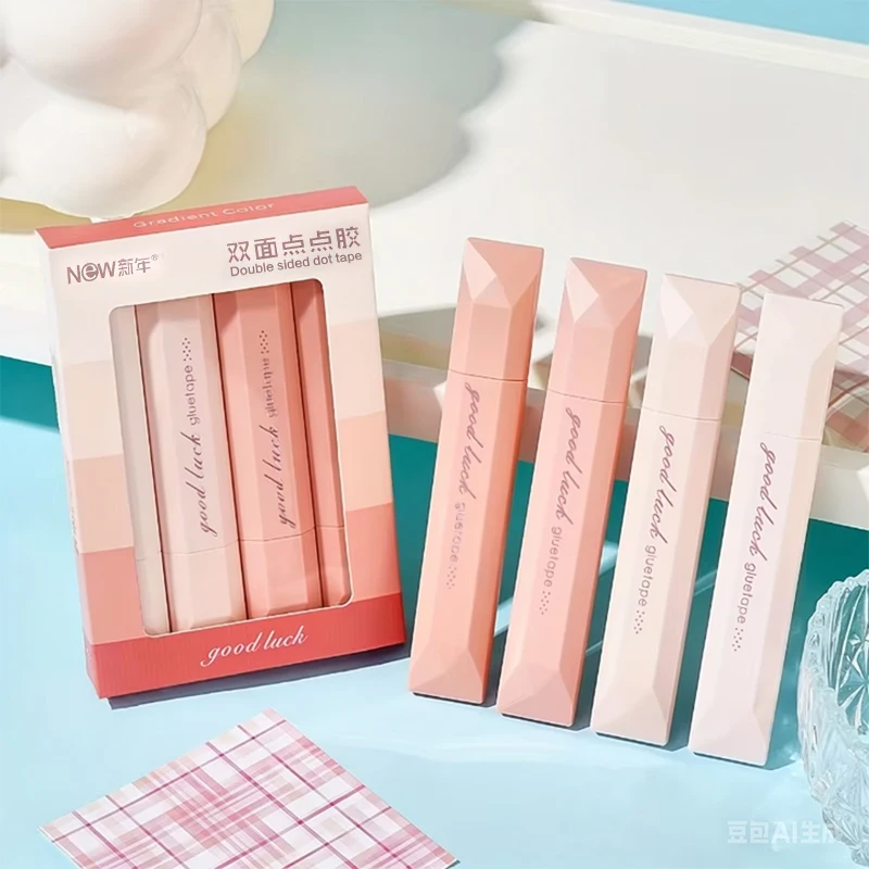 Scrapbooking için 4 adet Su Geçirmez Yapışkan Bant - El Sanatları, Hediye Paketleme, Fotoğraf Montajı ve Günlük Tutma için Su Geçirmez Yapışkan Rulo