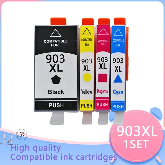 Cartouche d'encre tout-en-un pour imprimante HP OffSTRjet Pro, compatible  903 XL, HP903, 6970, 6950, 6960, 6966, 6968, 6974, 6975 - AliExpress