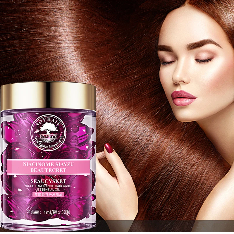 

Hair Care Essential Oil Series Hundred Flowers Rose Care Essential Oil Refreshes, Softens, and Smoothens Hair