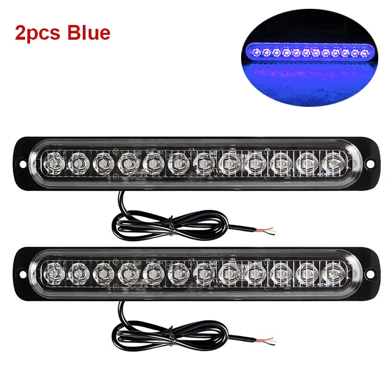 2Pcs Blue