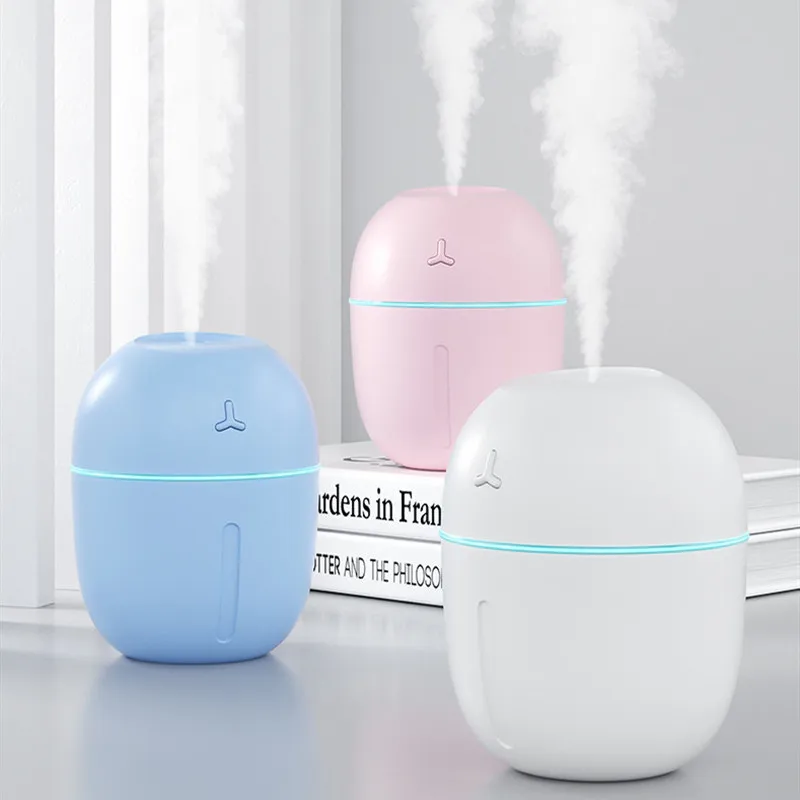 300MLMiniPortableUltrasonicAirHumidiferAromaEssentialOil