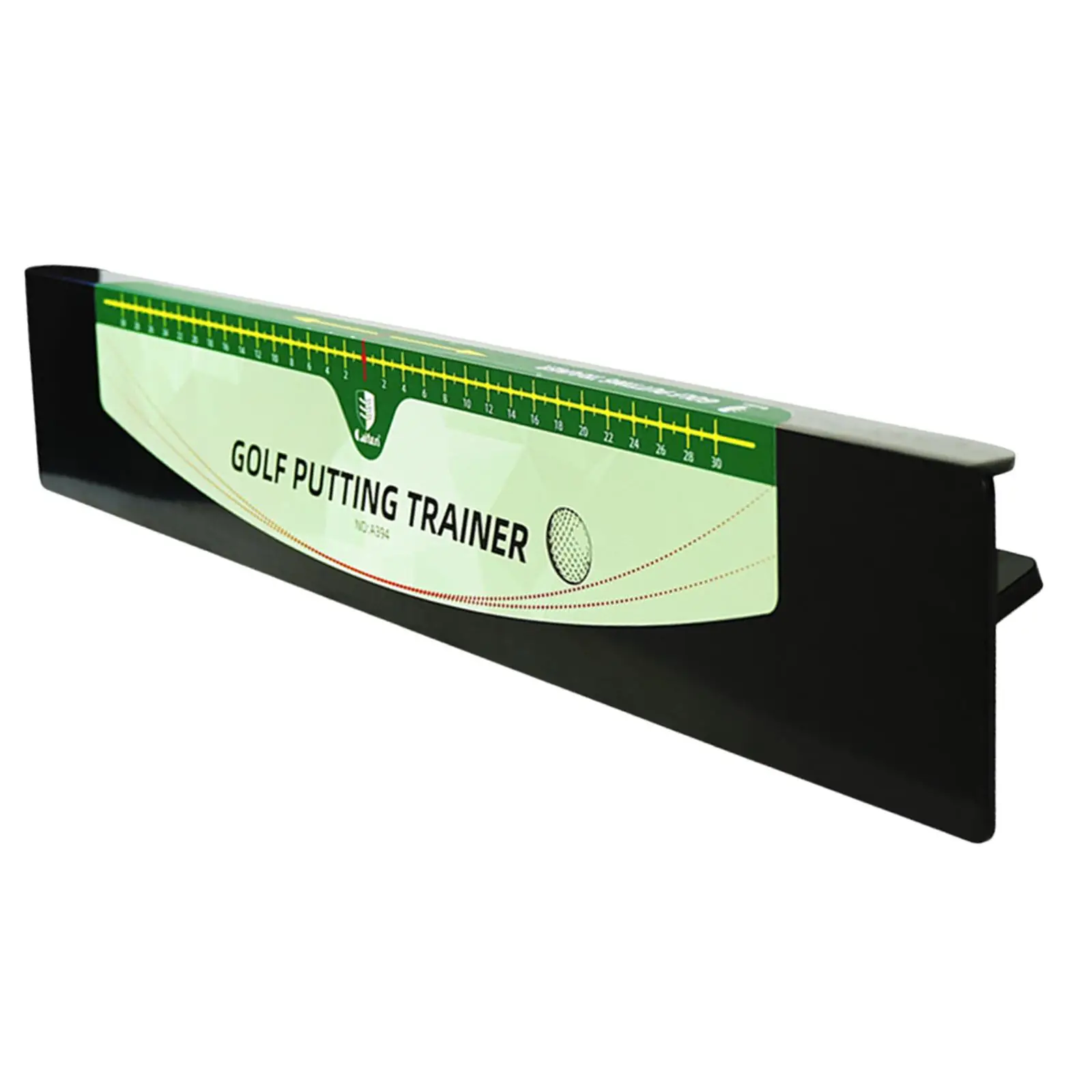 Golf Putting Track Trajectory Calibration Board Golf Stroke Training Aid