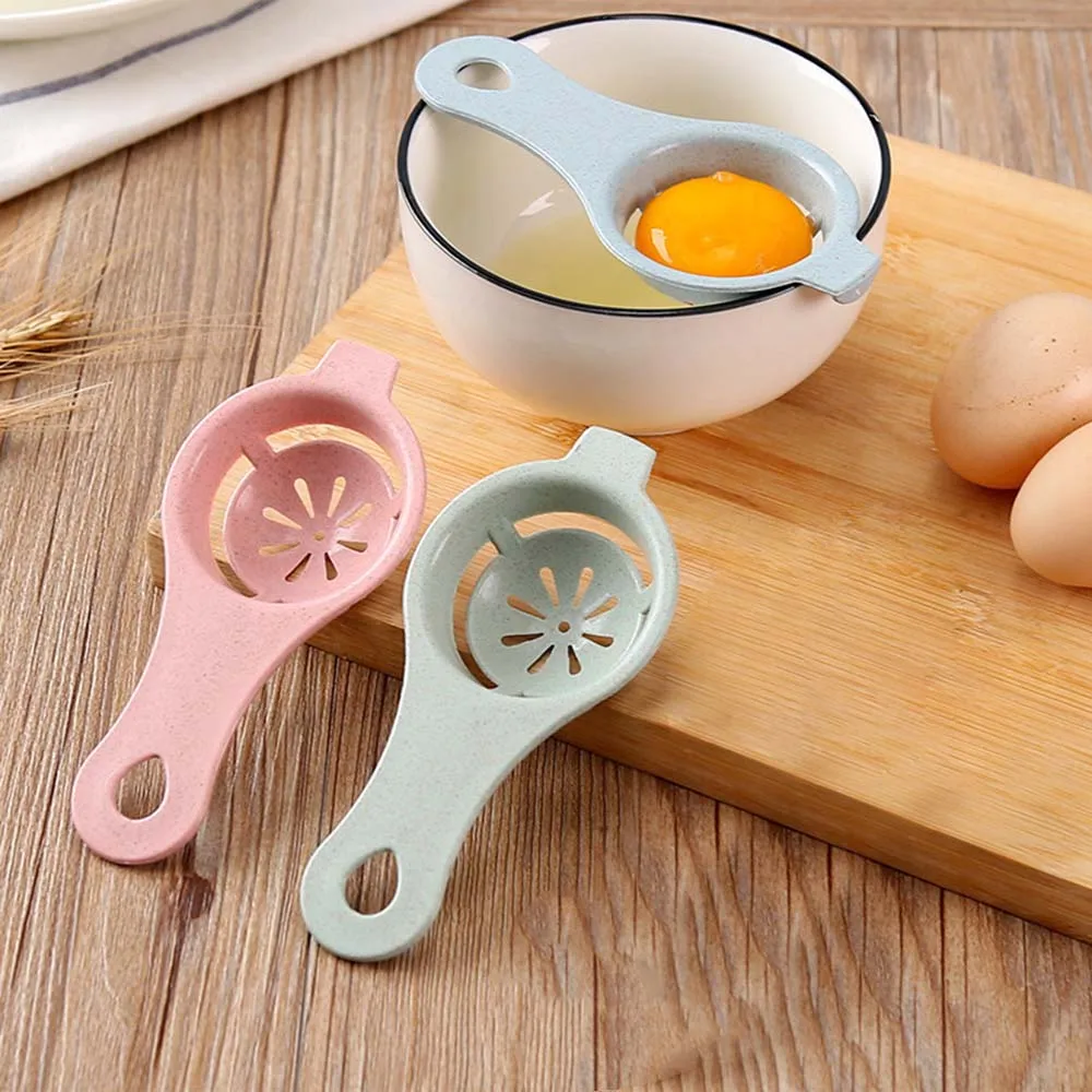 Egg Yolk Separator egg separator Plastic For Household Eggs Tool Separates Sieve Cooking Baking Kitchen Accessories