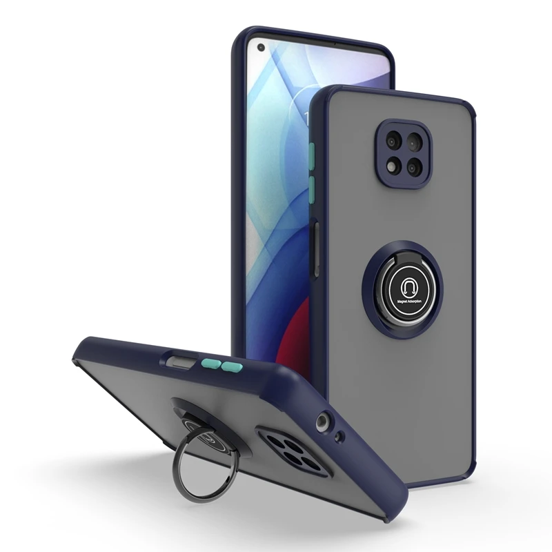 Matte Clear Kickstand Shockproof Protective Phone Case
