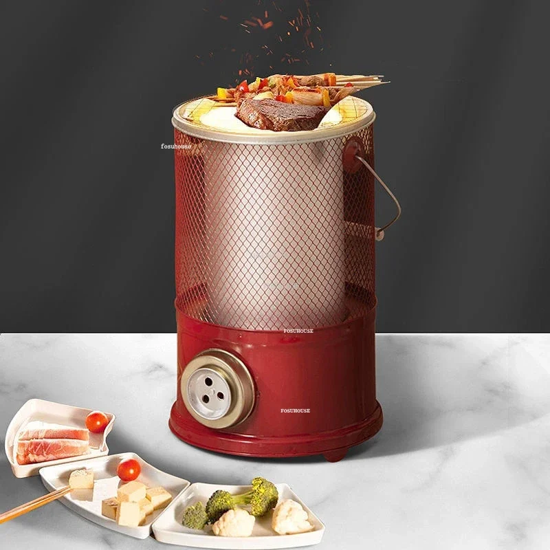 Winter Indoor Grill Fire Pits Outdoor Grill Stove To Burn Coal Camping Furnace Home Rural Small Charcoal Brazier Heating Stove