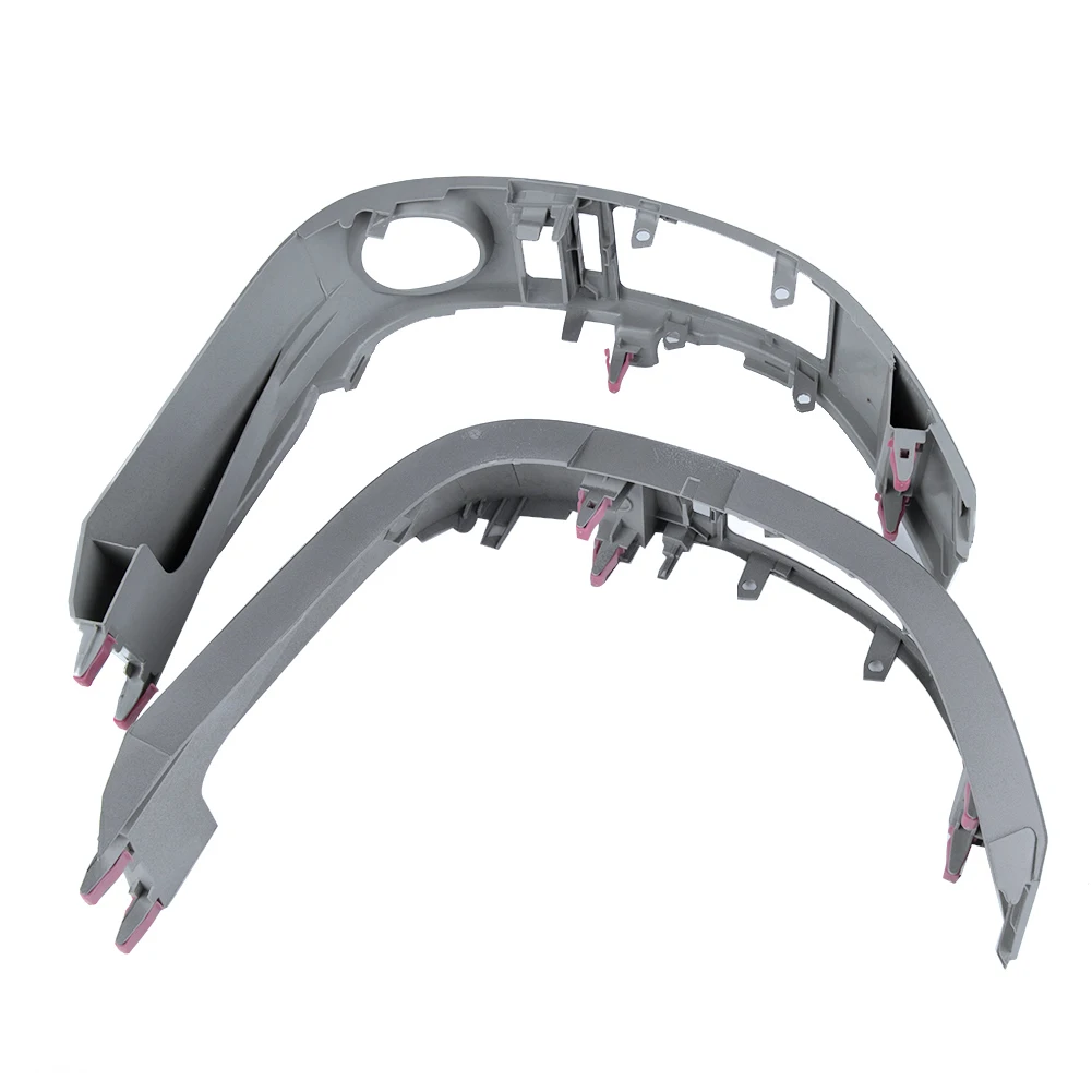 

1 Set Durable Dash Air Vent Cover Air Vent Trim Silver Brand New Air Vent Cover Trim Center Inner A/C Dash High Quality