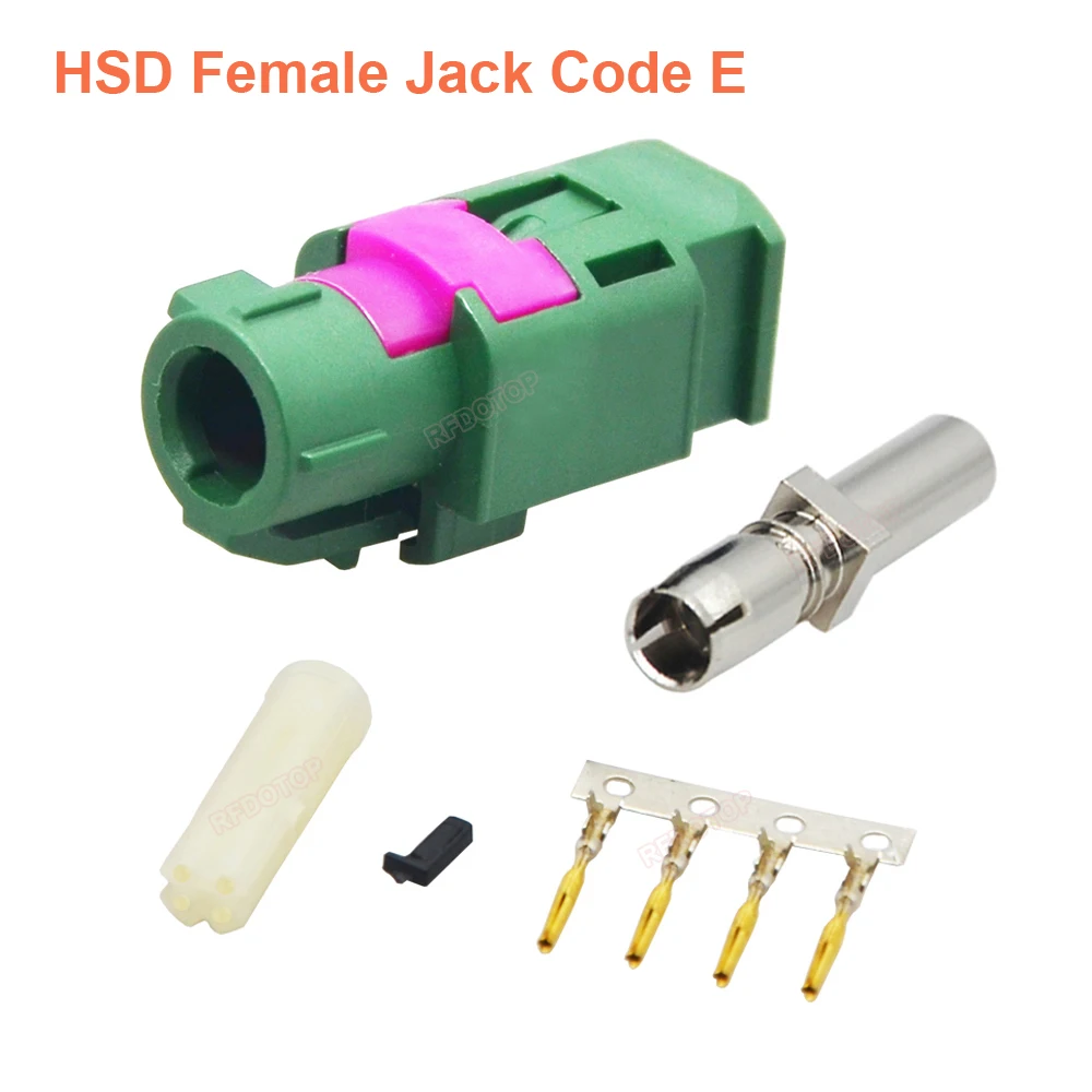 Hsdコネクタ,4ピン,hd/a/b/c/d/e/f/g/h/j/k/l/z,dacar 535用