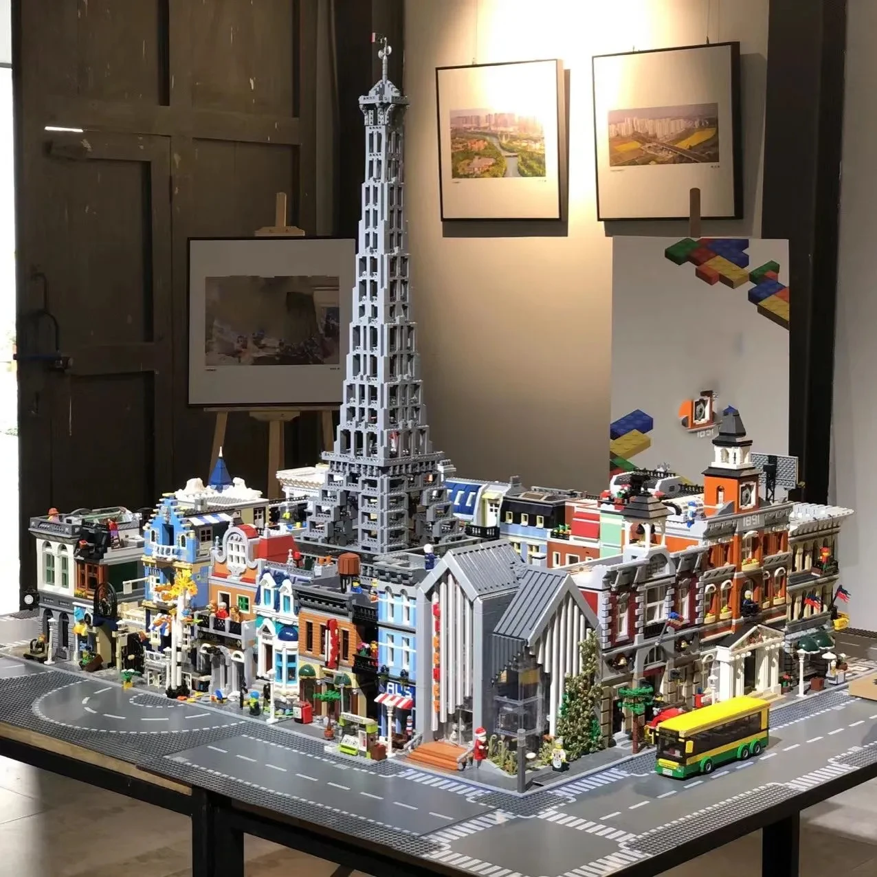 

Modular Buildings 10297 10278 10270 10264 10260 10255 Model Building Blocks Bricks Educational Toys For Boy Kids Christmas Gifts