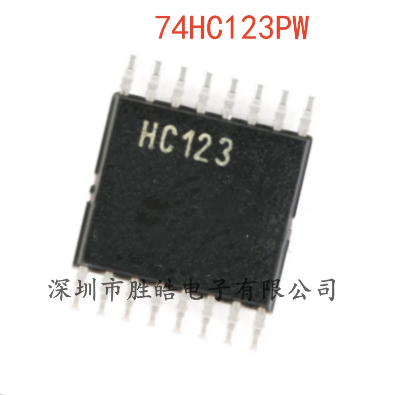 

(10PCS) NEW 74HC123PW , 118 HC123PW Dual-Trigger Multivibrator TSSOP-16 74HC123PW Integrated Circuit