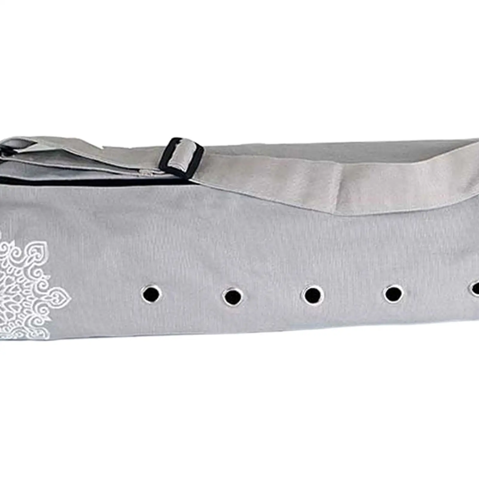 Yoga Mat Bag with Pockets Anti Slip Mat Holder Pilates Yoga Mat Storage Bag with Adjustable Shoulder Strap Canvas Sports Gym Bag