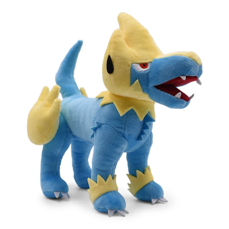 Фото Аниме Плюшевые игрушки блестящие Lycanroc Lunala Yveltal Mega саламенс Zoroark сжигающий храп Ho-Oh Мягкие плюшевые подарки на день рождения №4