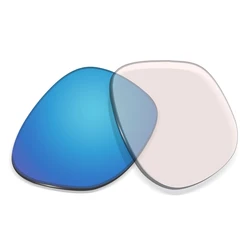 Transition to Blue Premium Replacement Lenses for Wayfarer AI Glasses - Non - Polarized (Transition to Blue)