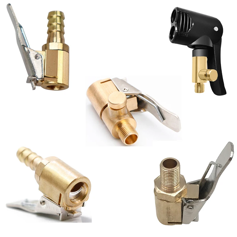Different Types Car Tyre Wheel Tire Air Chuck Inflator Pump Valve Clip