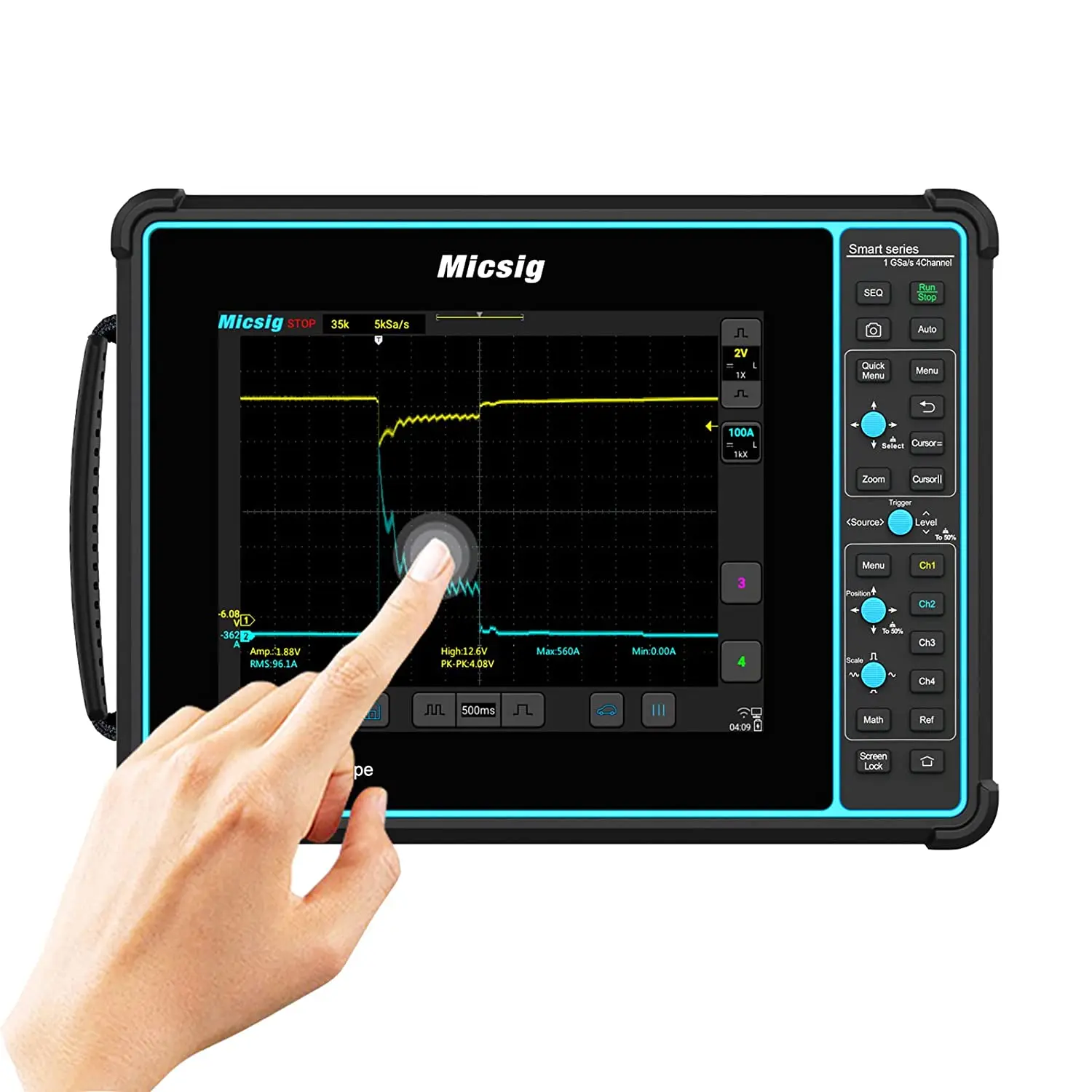 Micsig Sato1004 Model Oscilloscope Multifunctional Portable Vehicle