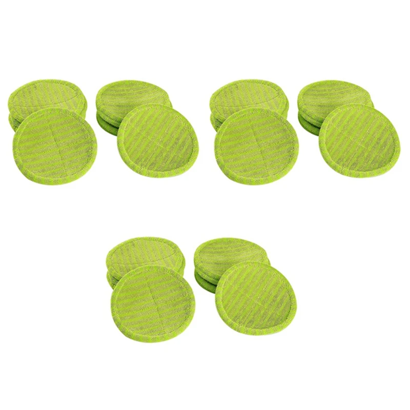 

BEAU-Cordless Electric Rotary Mop Replacement Cleaning Pads Electric Rotary Mop Replacement Washcloths, 36 Cleaning Pads