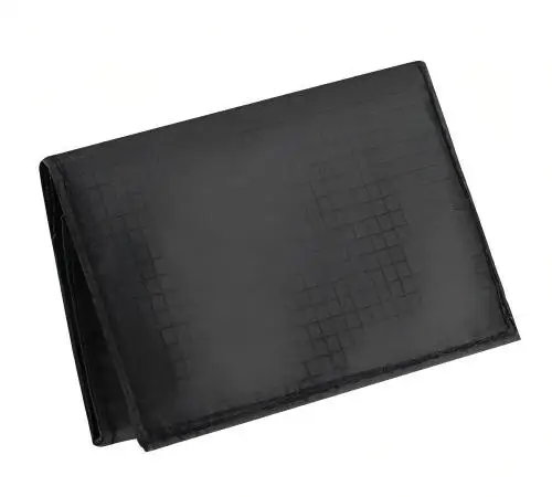 Sleek Anti-Theft Nylon Belt Wallet - Ultra Thin & Portable with Dual Compartments