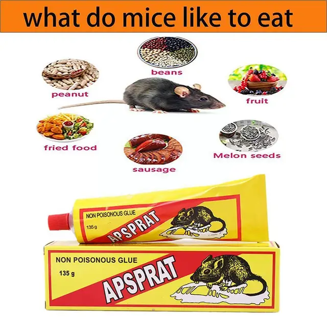 135 G/Cső Ragacsos Egér Egerek Patkány Ragasztó Erős Ön Adagoló Fogó Ragadós Speciális Gramm Csótány O3C4 - Image 5