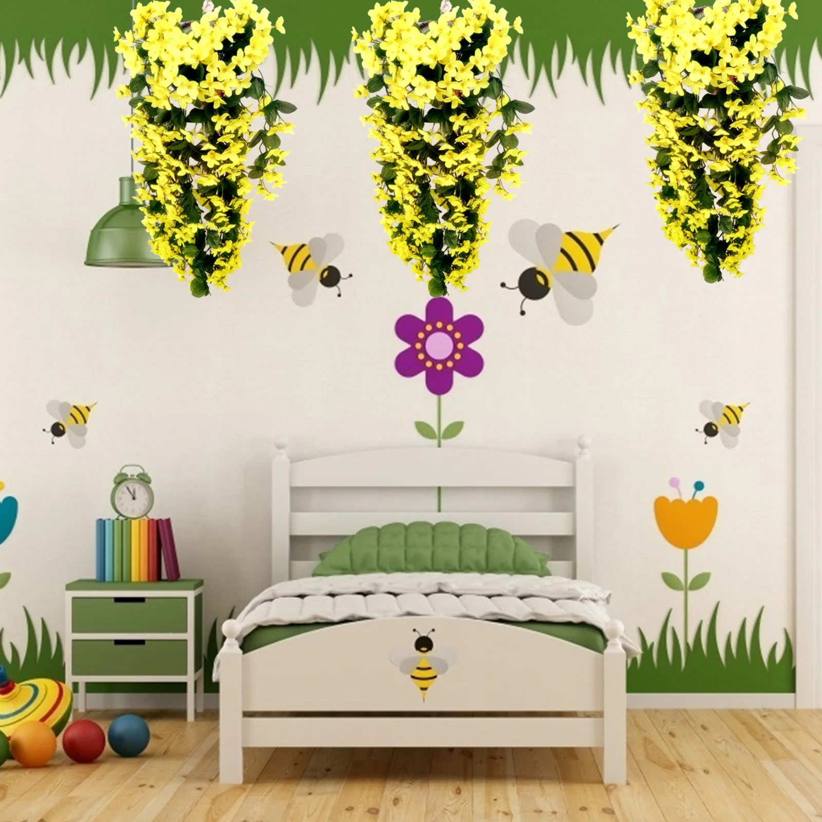 Home Accessories Artificial Flowers DynaLiving Artificial Hanging