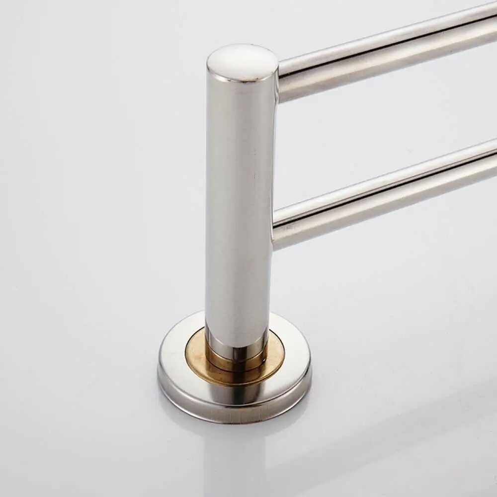 Useful Wall Mount Towel Rack Home Clothes Holder Storage Shelf Bathroom Bar Bracket Hanger Holder Organizer