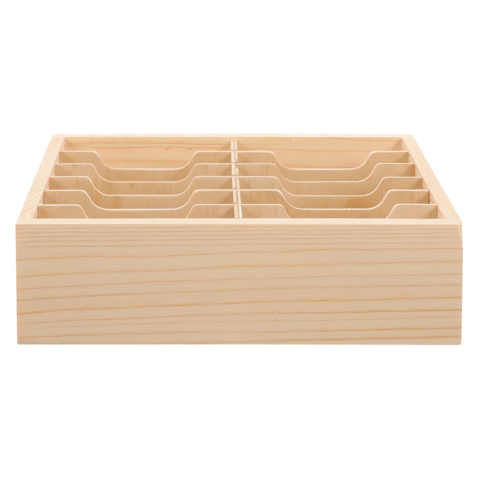 

Temporary Phone Storage Holder Booth Case Desktop Mobile Cell Rack Wooden Classroom Container Office Holders