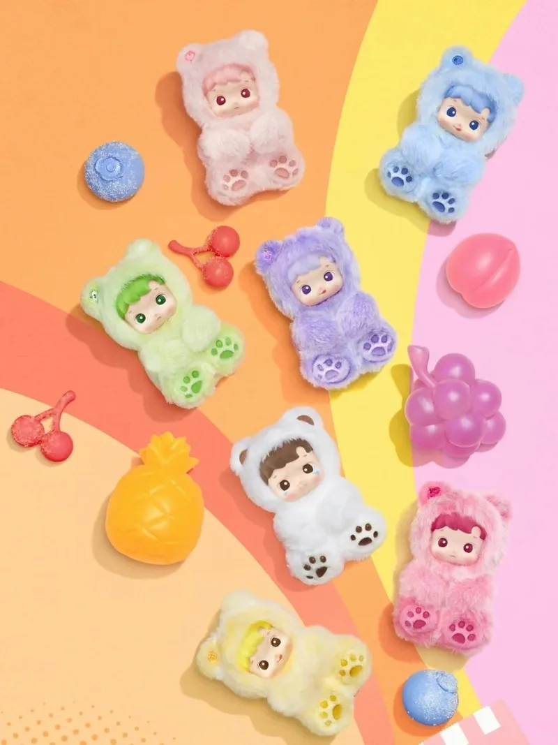 POPMART Original Genuine HACIPUPU Bear Gummy Candy Series Vinyl