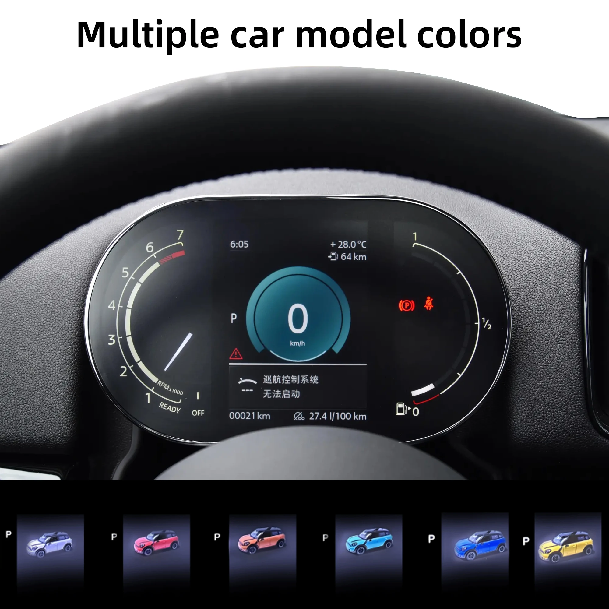 Digital Instrument Cluster For BMW Mini F Series F54 F55 F56 F57 F60 2014-2023Sp
