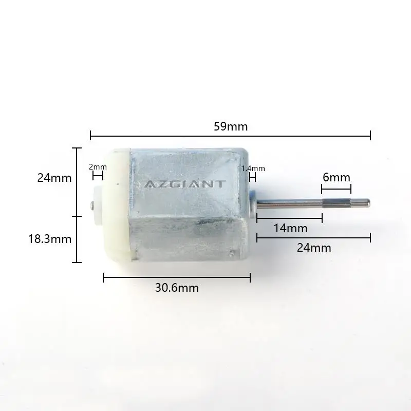Azgiant  ڼ  , ڵ ü ǰ, OEM DIY  ϱ, DC 12V, FC280, 59mm, 12000RPM