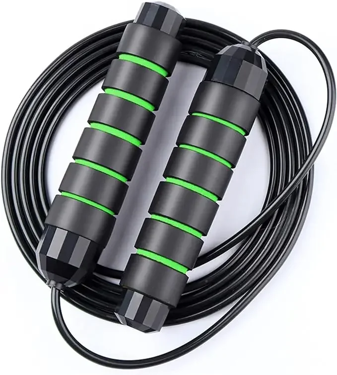 Corda Per Saltare Fitness Alphanize – Flow Rope Per Cardio E Boxe, Leggera E Regolabile, Per Palestra E Casa