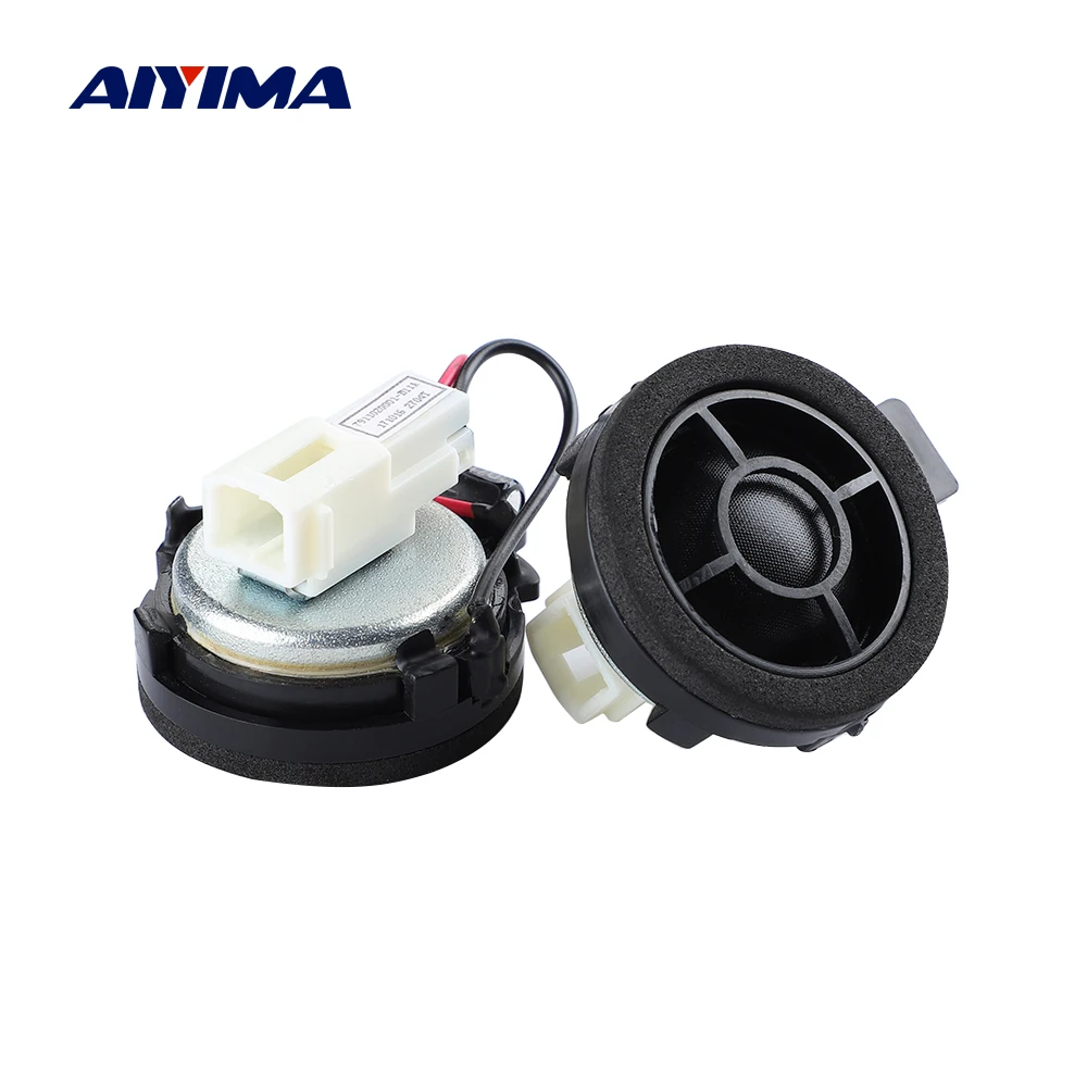 2Pcs 1.5 Inch Audio Tweeter Speakers 4 Ohm 25W Silk Film Neodymium Loudspeaker Treble Speaker Protect Cover audio speakers tweeter speaker speaker repair parts