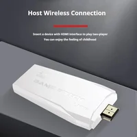 X6 Ретро игровая консоль 2,4G Беспроводная 4K HD Double Rocker Console Stick 64 ГБ Встроенная 15000 Ретро-игр для игр Детский подарок — изображение 5