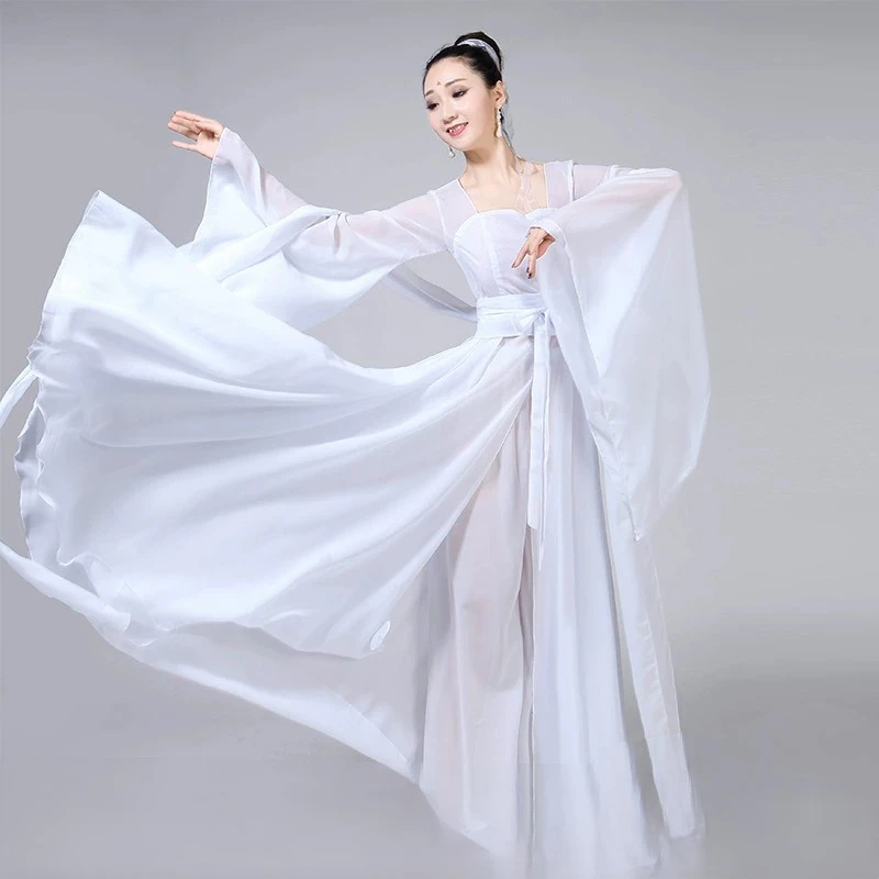 

Усовершенствованная супернеувядающая и элегантная одежда Hanfu в старинном китайском стиле для классических танцев