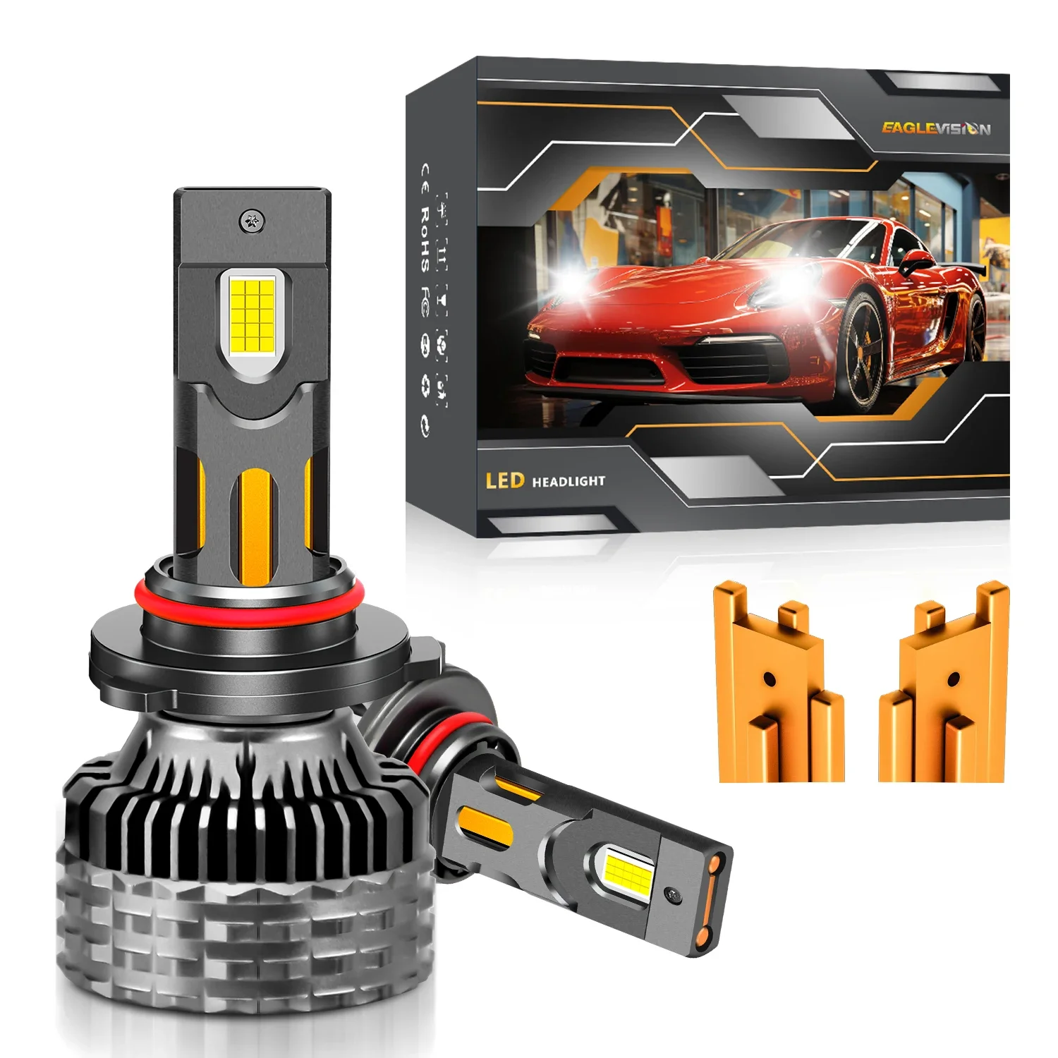 Led Headlight Lamp Bulb for Cars High Power Projector Headlight Canbus 12v 24v H
