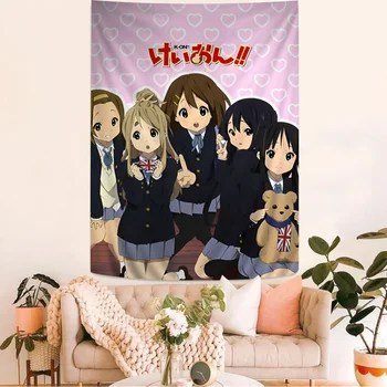 Anime K-ON KON Dessin Animé Tapisserie Mur conflicDecoration Ménage Décor À La Maison 1